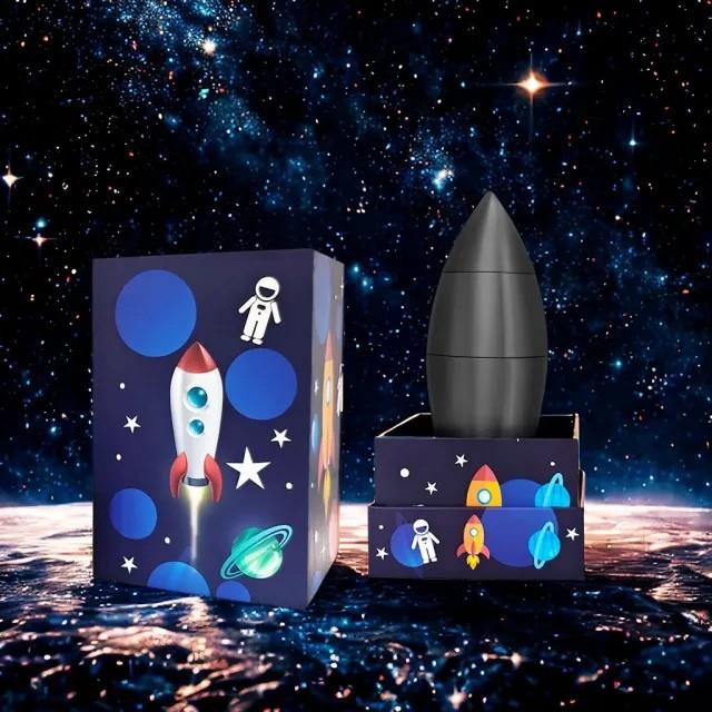 7pcs Dice Metal Rocket Black