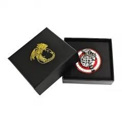 Dice Metal Spinner Dragon Egg White Red