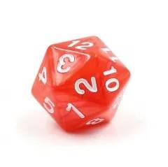 6pcs d20 Dice Acrylic Spindown Black White Purple Blue Red Green