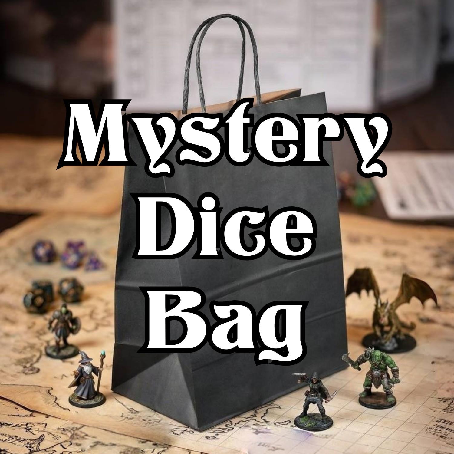 Dice Random Acrylic Resin Mystery Bag