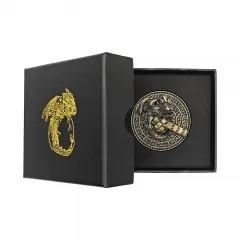 Dice Metal Spinner Dragon Egg Bronze