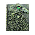 Green Resin Eagle - A5 Handmade Hardback Notebook