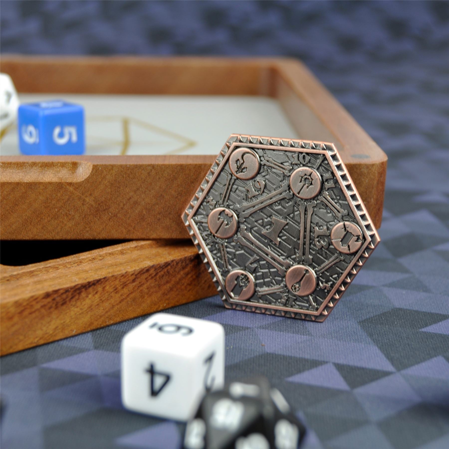 D2 RPG Coin - Shadow Washed Copper Metal