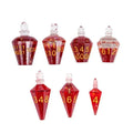 Red Potion Resin -  7pcs RPG Dice Set