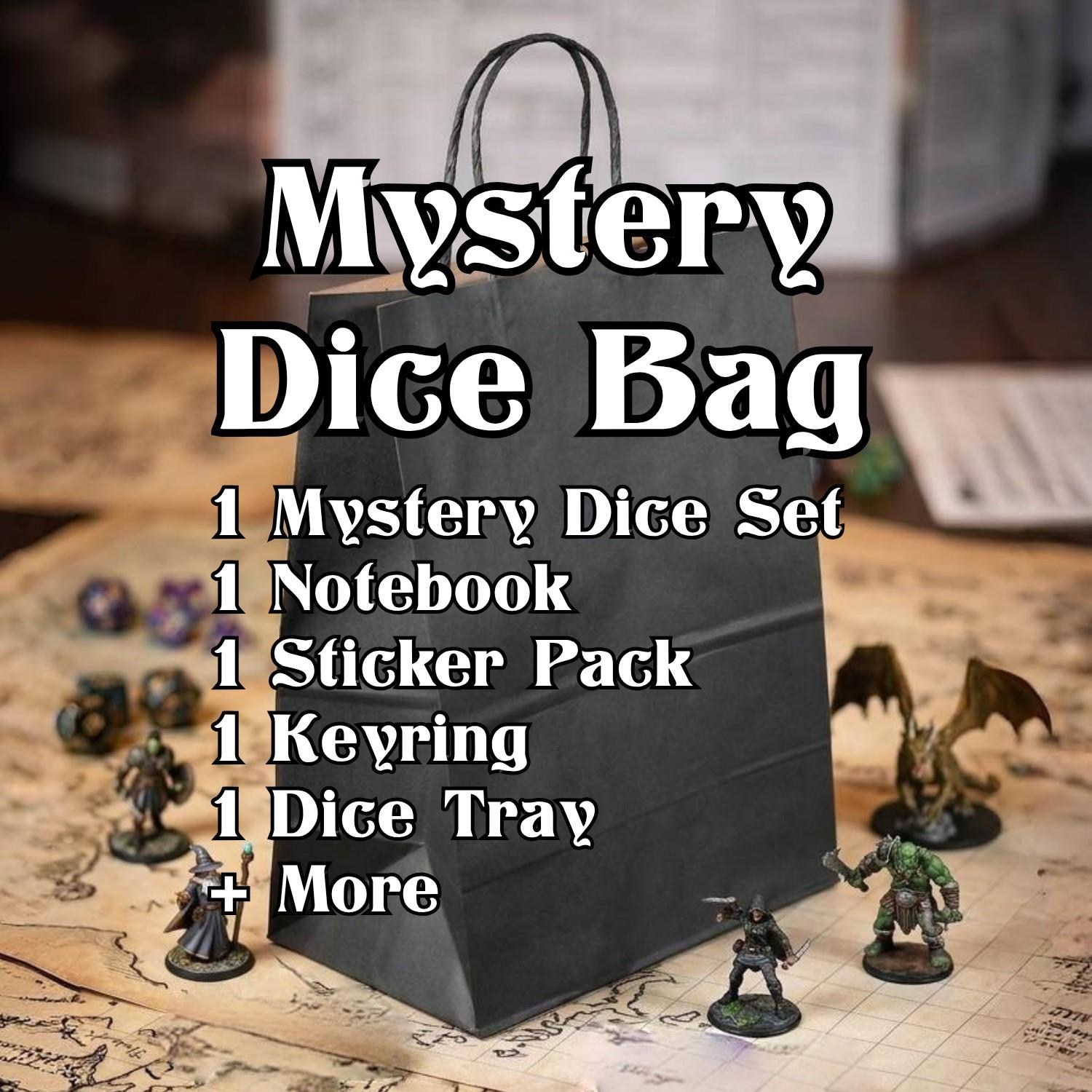 Dice Random Acrylic Resin Mystery Bag