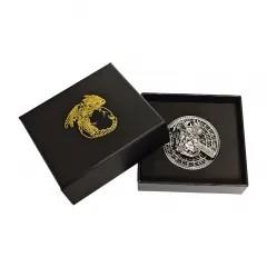 Dice Metal Spinner Dragon Egg Silver