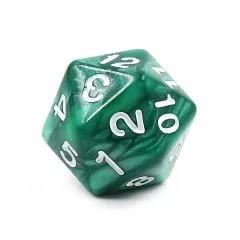 6pcs d20 Dice Acrylic Spindown Black White Purple Blue Red Green