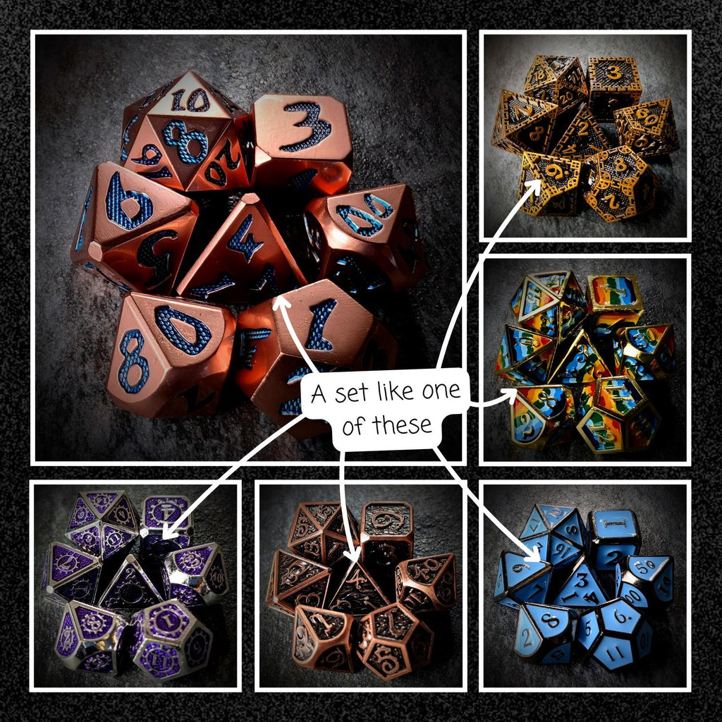 Dice Random Metal Mystery Bag