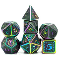 7pcs Dice Metal Stitch Rainbow