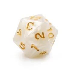 6pcs d20 Dice Acrylic Spindown Black White Purple Blue Red Green