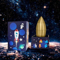 7pcs Dice Metal Rocket Gold
