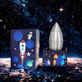 7pcs Dice Metal Rocket Silver