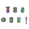 7pcs Dice Metal Bomb Rainbow